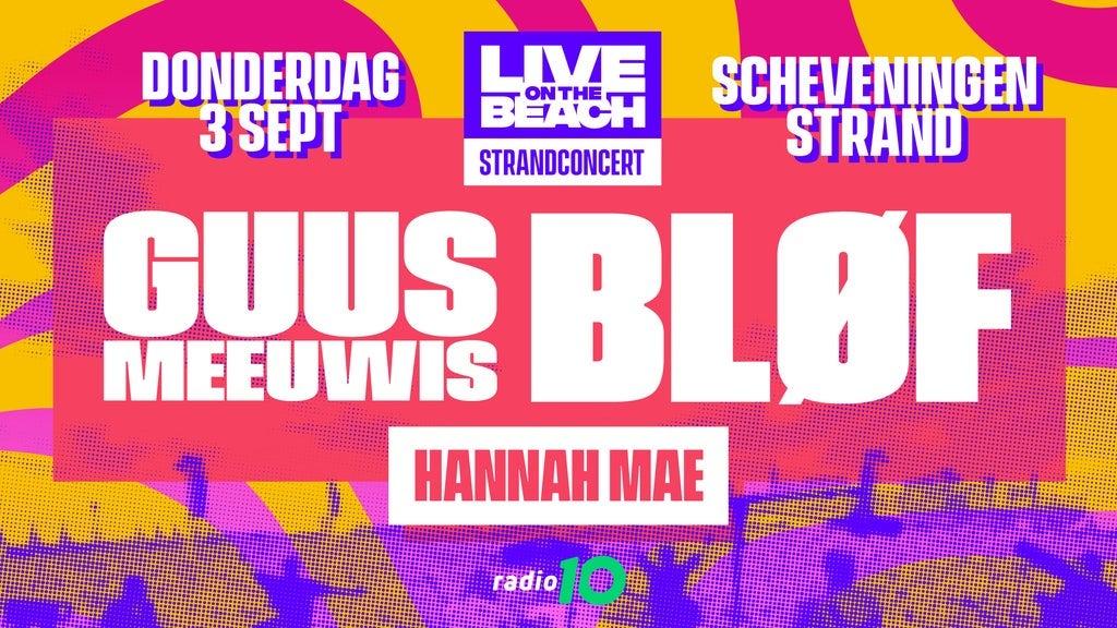Guus Meeuwis en BLØF – LIVE on the BEACH Rolstoel/begeleider